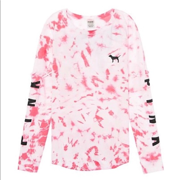 🚨Victoria secret tie dye long sleeve shirts - Picture 2 of 2